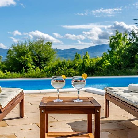 Casa Di Oliva-House With Heated Pool & Jacuzzi In Trilj, Croatia别墅 外观 照片