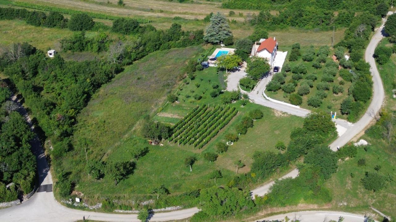 Casa Di Oliva-House With Heated Pool & Jacuzzi In Trilj, Croatia别墅 外观 照片